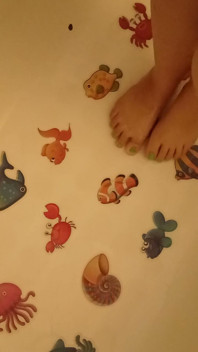 Stepping on My Fishies