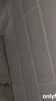 Jacking off in My Work Garage