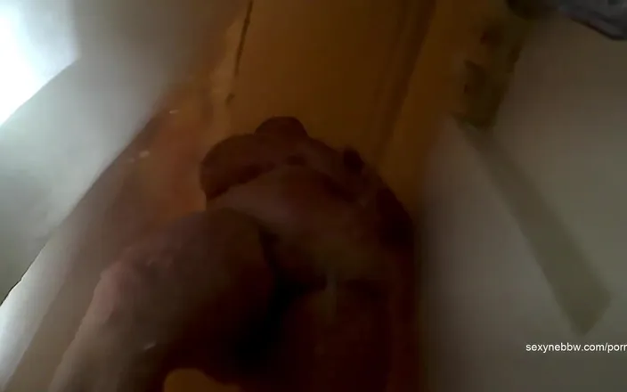 SexyNEBBW: Sexy BBW Fat Belly Shower