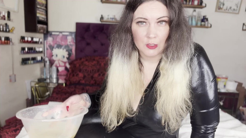 MissFFW: Mistress Ffw sika w misce, aby pokazać przegranego