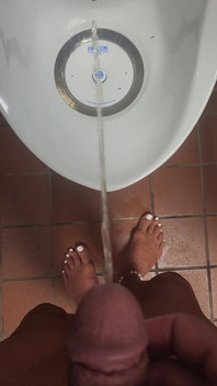 Pissing at the Cruising Park Barefoot and a Little Loose