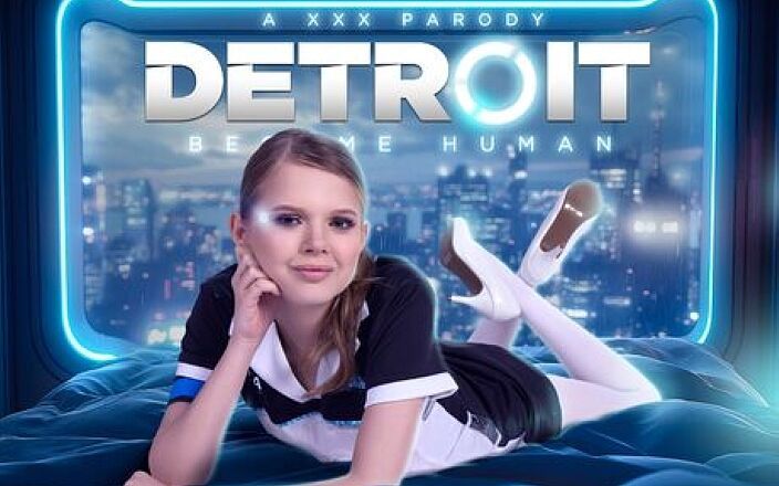 VRCosplayX: Detroit Staň se člověkem XXX parodie