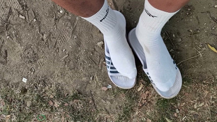 Idmir Sugary: Making Socks Dirty in Slides - Used Socks and Slides and...