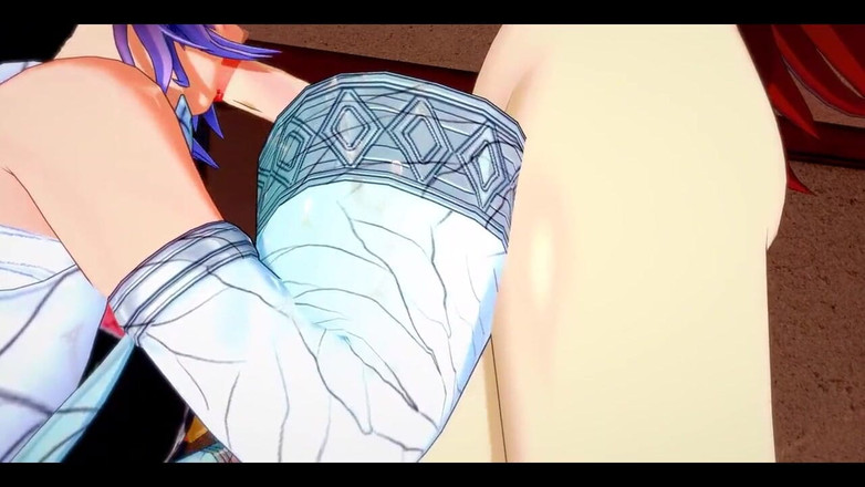 HentaiTubes: Demon slayer futanari - Shinobu X Nezuko Hardsex - japonés manga anime...