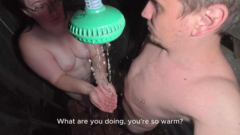 SchoolPrincess: Soapy Naked Bodies in a Rural Shower