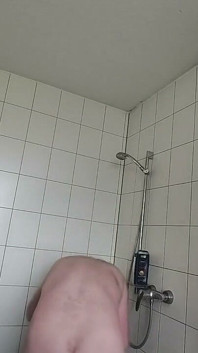 Naked Nylon Boy and the Long Hair Trimmer
