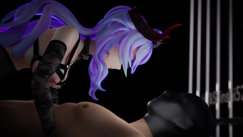 MikuMotion: Super boutique [MMD] Succubus Ganyu Nicebody dans