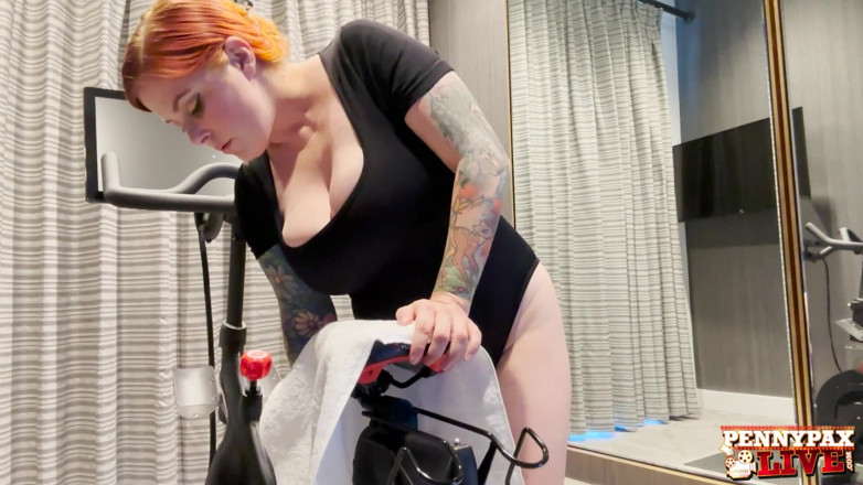 Penny Pax: Penny Pax Worked Over at the Gym