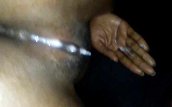 Super sexy ebony cuties: Rozprzestrzenianie moich policzków w dupę BBC piesek walenie kremówka