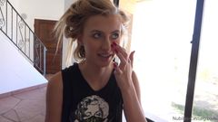 Nubiles Casting: Odette delacroix 演员 Alexa Grace 第 1 集 - s7：e4
