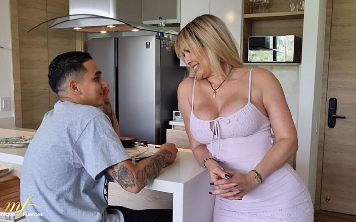 Monique Fuentes: MILF Helps Stepson Have Sex for the First Time - Monique...