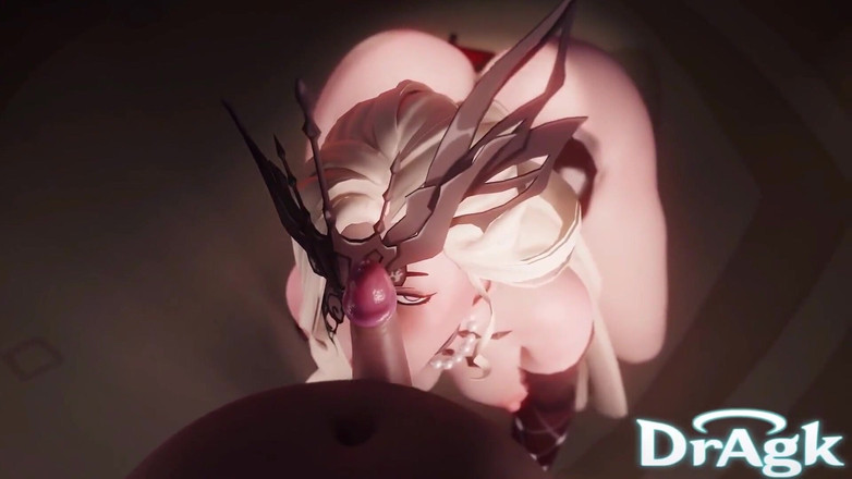 DrAgk: Fatui sex party - versão estendida. Genshin Impact's Signora e Arlecchino...