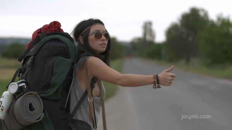 Joymii: Joymii - man bedriegt haar vrouw door deze hete lifter