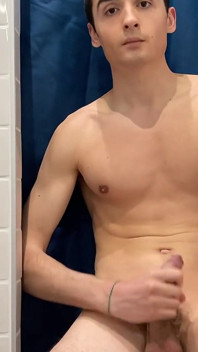 Dutch American Teen Boy Wanking at Boarding College