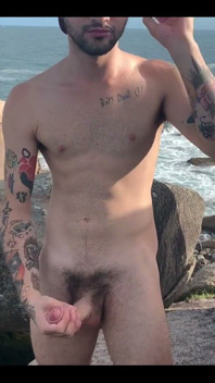 Hard Dick at the Nude Beach