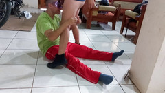 Martin13: Mijn poesje wiebelen op de cusp van mijn engelachtige stiefbroers...