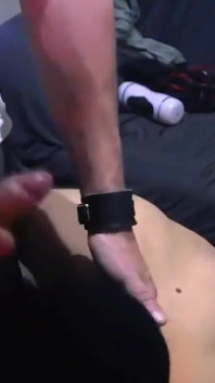 Playing slave well fucked bareback