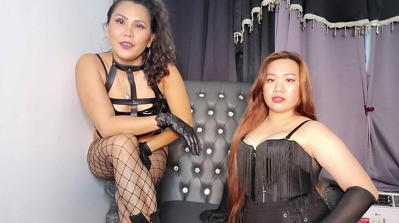 DominaFireOfficial: Výcvik cudnosti otroků POV od Dominafire &amp; Mizzired