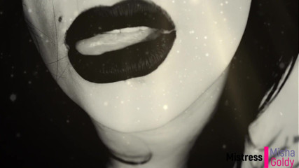 Goddess Misha Goldy: Mesmerizing triple lipstease with JOI