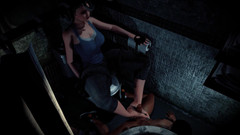 3DHentaiBeauties: Jill Save Room, séance de pieds