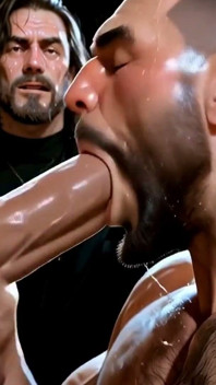 Hentai yaoi derin sakso - yetişkin üvey erkek kardeş yaşlı üvey babasının kalın yarağını emiyor