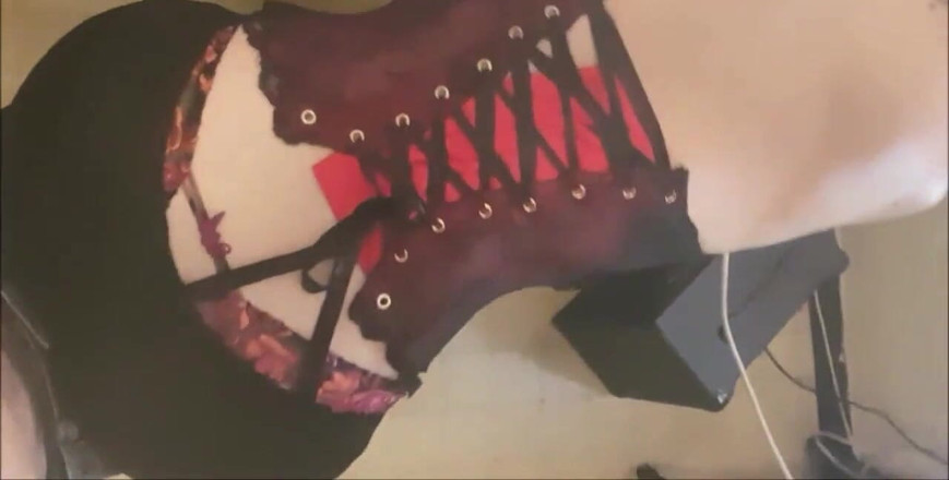 Sexy O2: 707 - Francuskie milf ciosy w gorset - amatorska blondynka, dziwka, Piesek...