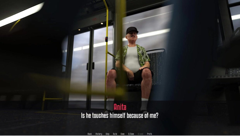 XXX Games Bunk: Anitas Internship - Gameplay - Roleplay - Exposing Tits in Bus and Interview