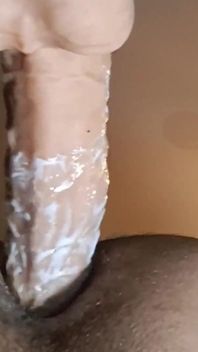 Masturbating with Dildo 2