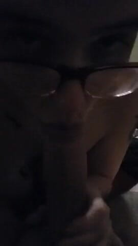 Orangecrow: Hot tattooed teen loves Stepdaddy's cum