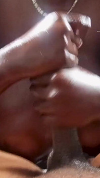 Babe Big Boobs POV Blowjob and Handjob Huge Cock - Body Paint