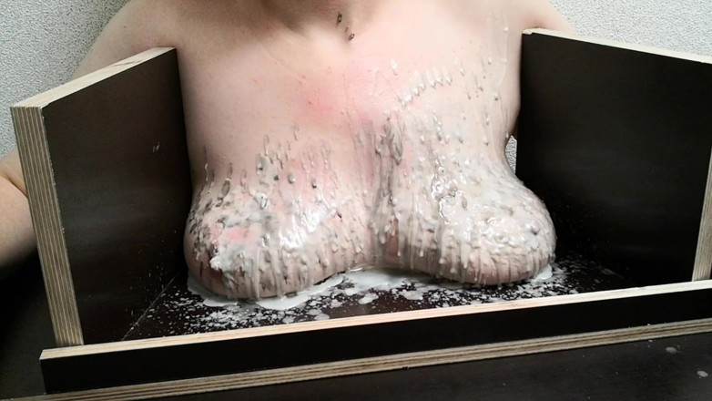Bouncy Tits Action: The tit waxing machine 2