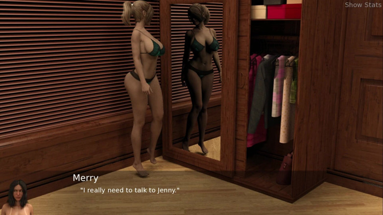 Porny Games: Project hete vrouw - ondeugende vrouw schoffelt met een vreemde (5)