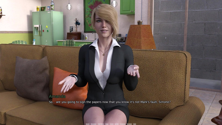 3D Cartoon Porn: My asrama 215 - debbie pamer untuk ditandai di restoran saat kencan