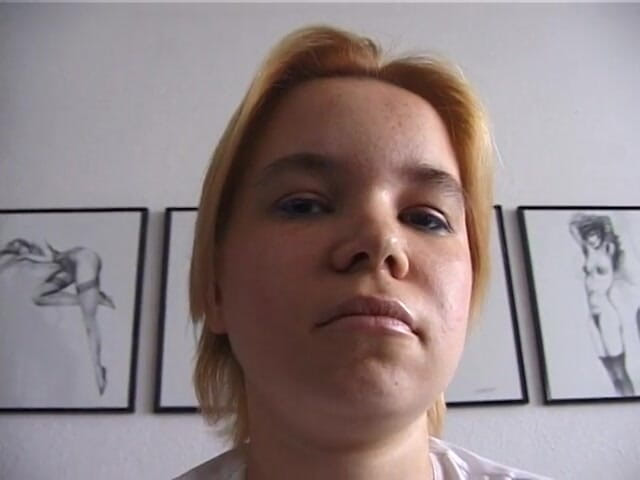 Lucky Cooch: Chubby blonde gets naked at casting