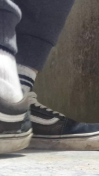 My Feets in Vans