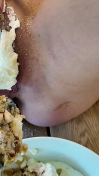 Vier mädchen, ein pie