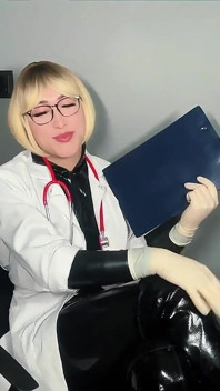 Kinks kliniczny: masturbacja i anal w lateksie Doctor's Lab