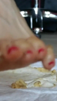 Mushed by My Bare Feet Like This Banana