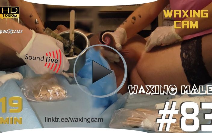 Waxing cam: # 83 depilando macho
