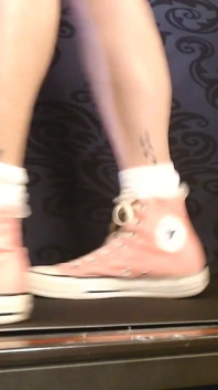 Pink All Stars conversa tênis
