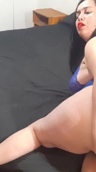 Stepmother Masturbates Alone Because She Wants Cock