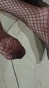 Mel Witch Net Çorap
