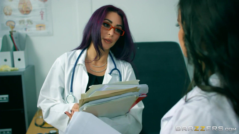 BRAZZERS: Brazzers - Dr. Monique Alexander Shows Naughty Nurse Nekane Sweet How...