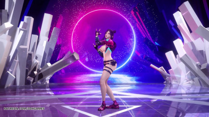 3D-Hentai Games: [mmd] (g)i-dle - tomboy ateşli striptiz dansı ahri akali evelynn kaisa league...
