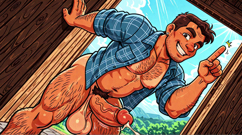 Erotic Man: Hunks Cumming Monster Dongs