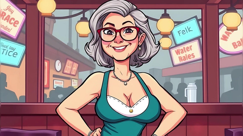 AI Porn: Hooters cartoon-kunst