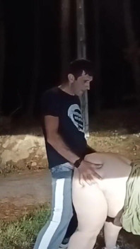Outdoor Sex with a Mature