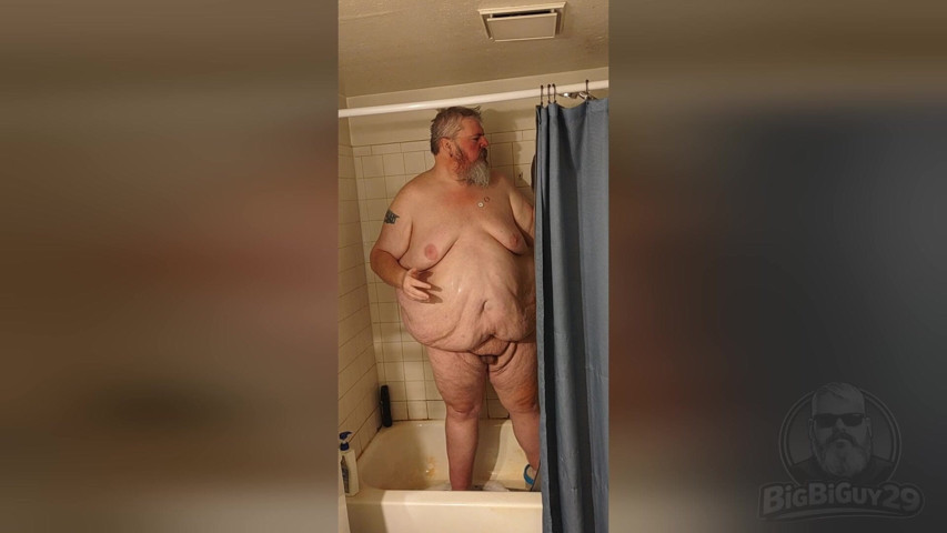 Turned the Shower on Then Things Happened a Steamy Private Shower Experience Alone with Me (BigBiGuy29)