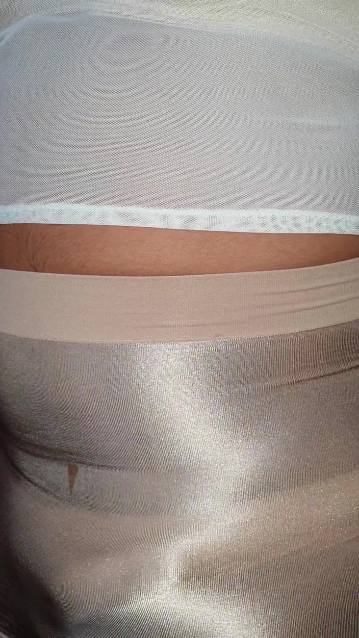 Vibrator and Spandex Short and Top