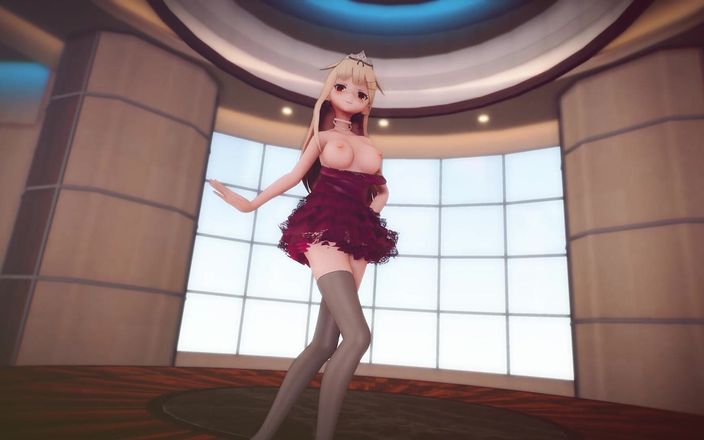 Mmd anime girls: Video tarian seksi gadis anime mmd r-18 383